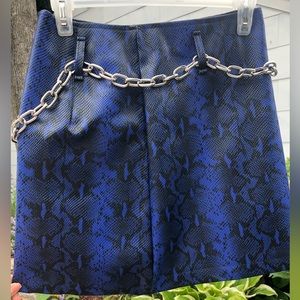 NEW Dollskill snakeskin skirt